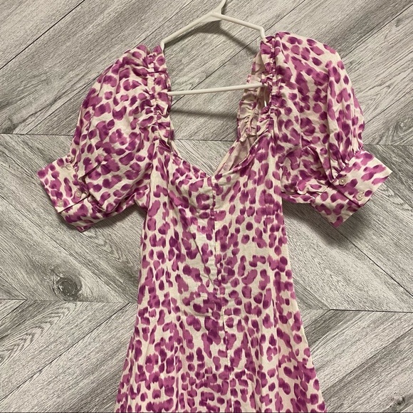 Who What Wear Empire Waist Leopard Dress - Picture 9 of 12